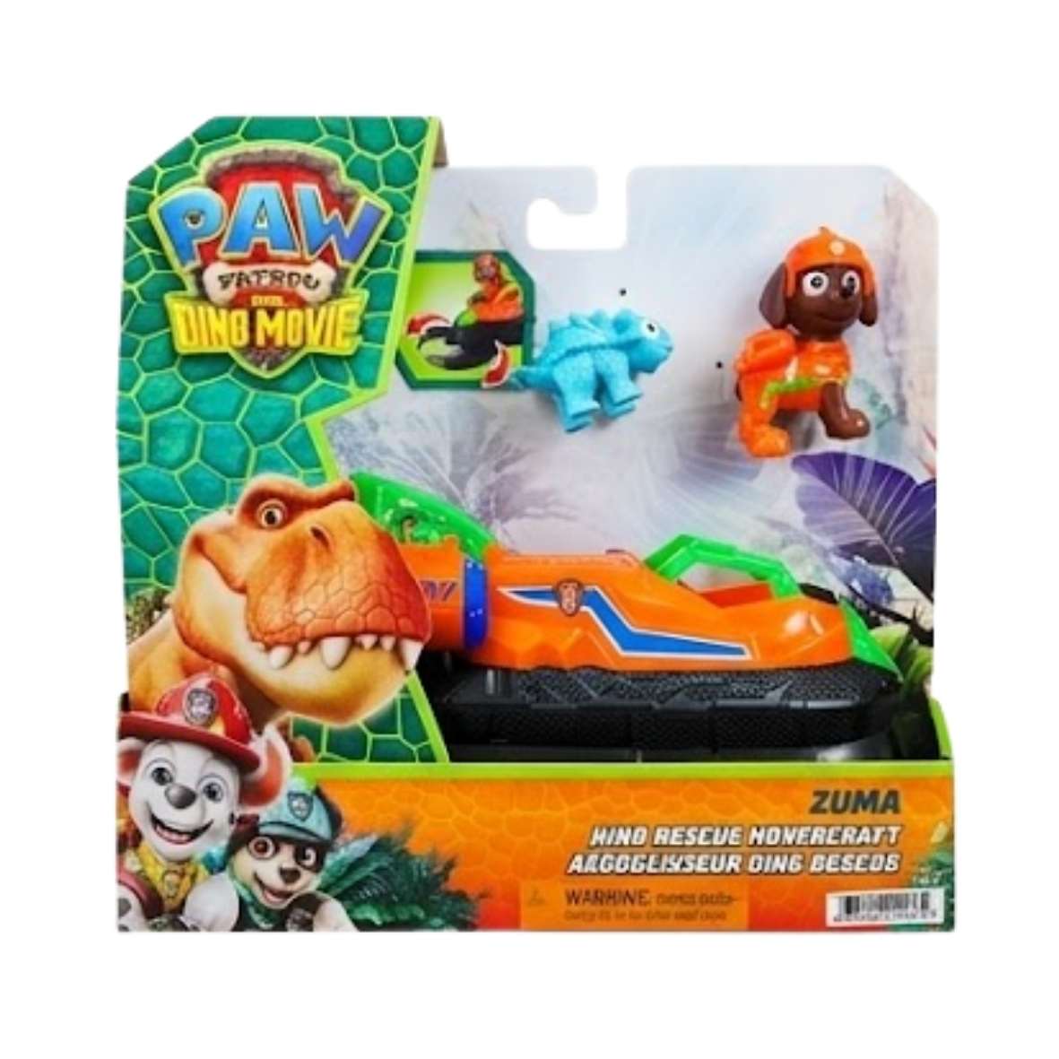 Paw Patrol The Dino Movie Zuma Dino Rescue Hovercraft