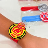 Bike Logo Theme Rakhi / Slapband - Red/Yellow