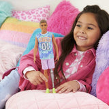 Barbie Ken Fashionistas Doll #212 With Jersey And Prosthetic Leg