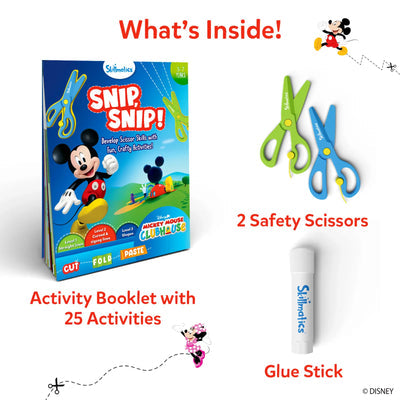 Skillmatics Snip Snip: Mickey Mouse Clubhouse