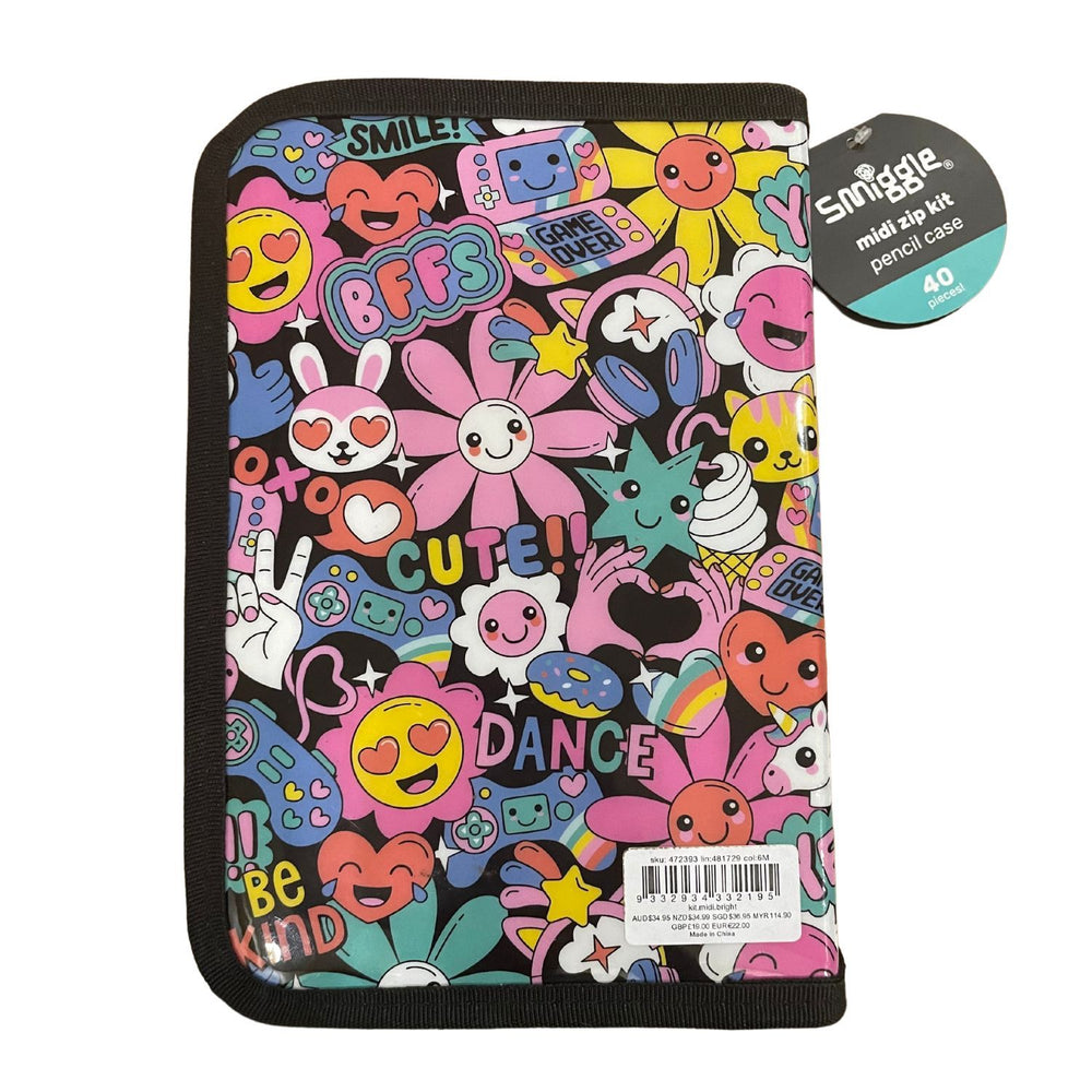Smiggle Bright Side Midi Stationery Kit