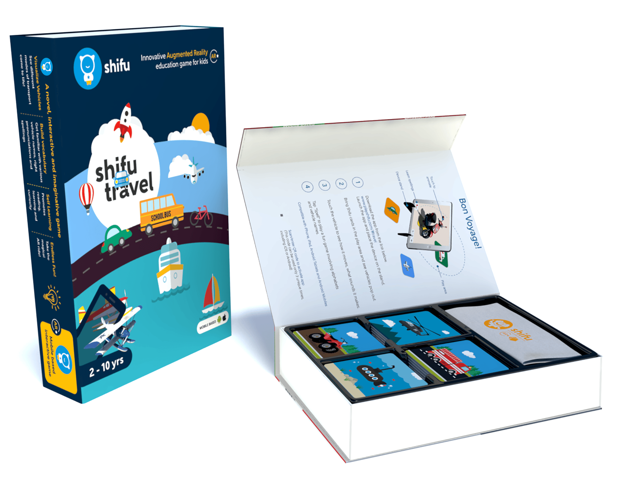 Shifu Travel 60 Vehicles Flashcards