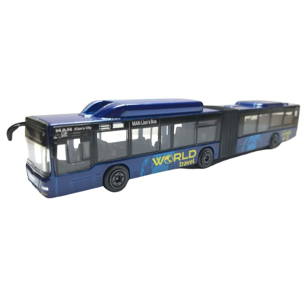 Majorette Transporter MAN Lion City G Blue