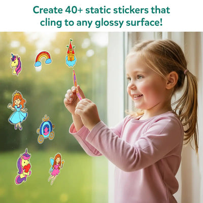 Skillmatics Color Clingz: Unicorns & Princesses