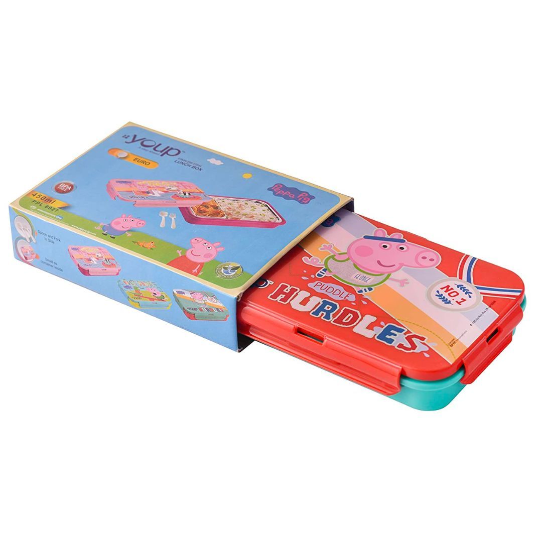 Youp Peppa Pig George Puddle Hurdle Lunch Box