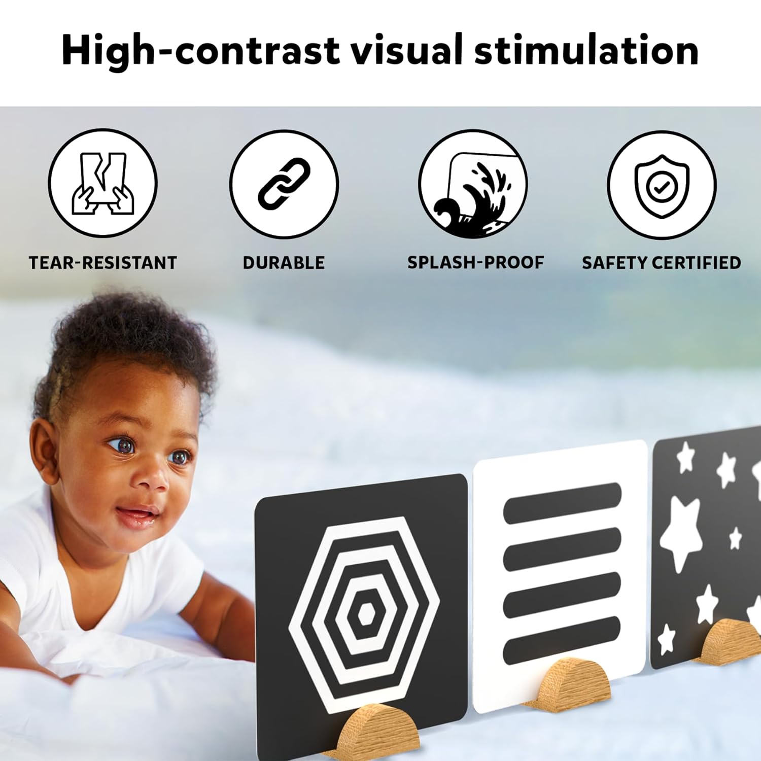 Skillmatics High Contrast Flash Cards