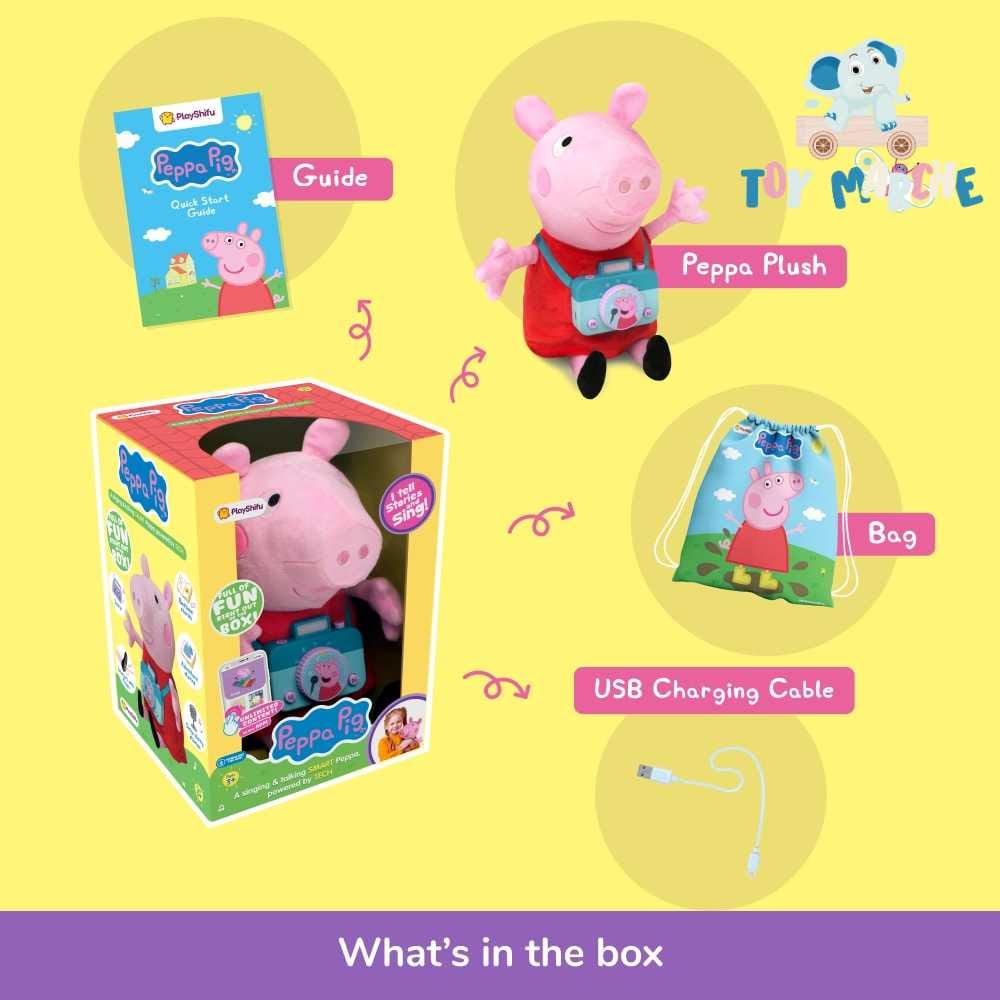 Playshifu Peppa Pig Smart Plush