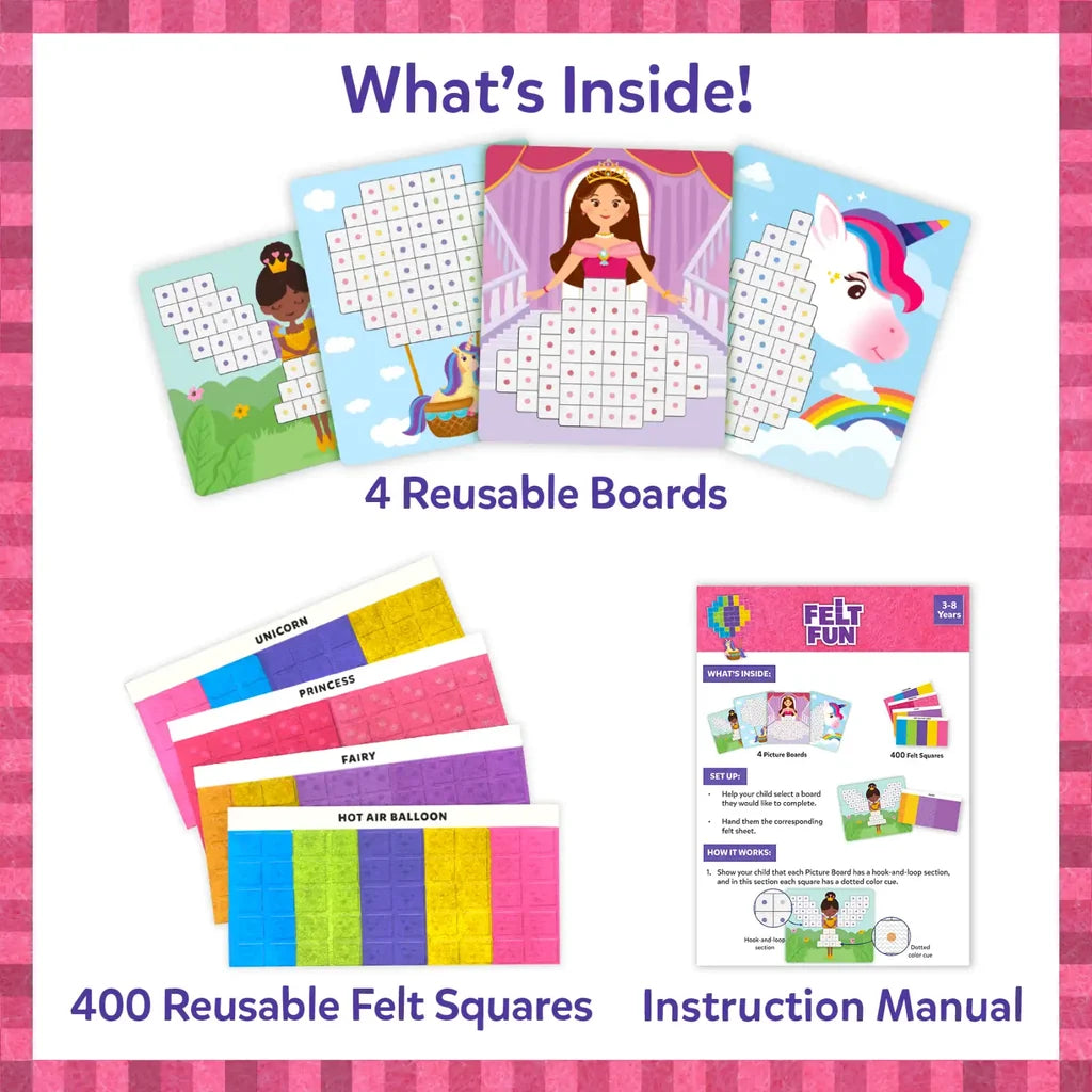 Skillmatics Felt Fun: Unicorns & Princesses