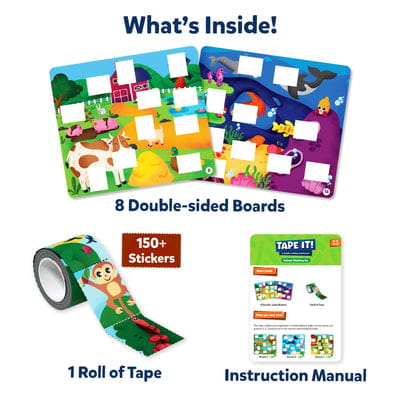 Skillmatics Tape It: Animal Adventures