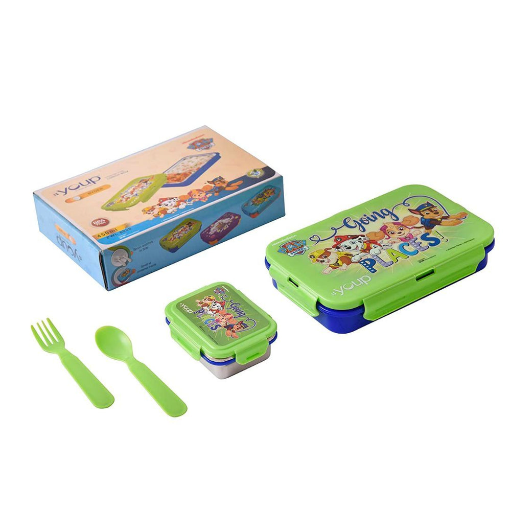 Youp Paw Patrol Ryder Lunch Box 450 ml (Green Blue)