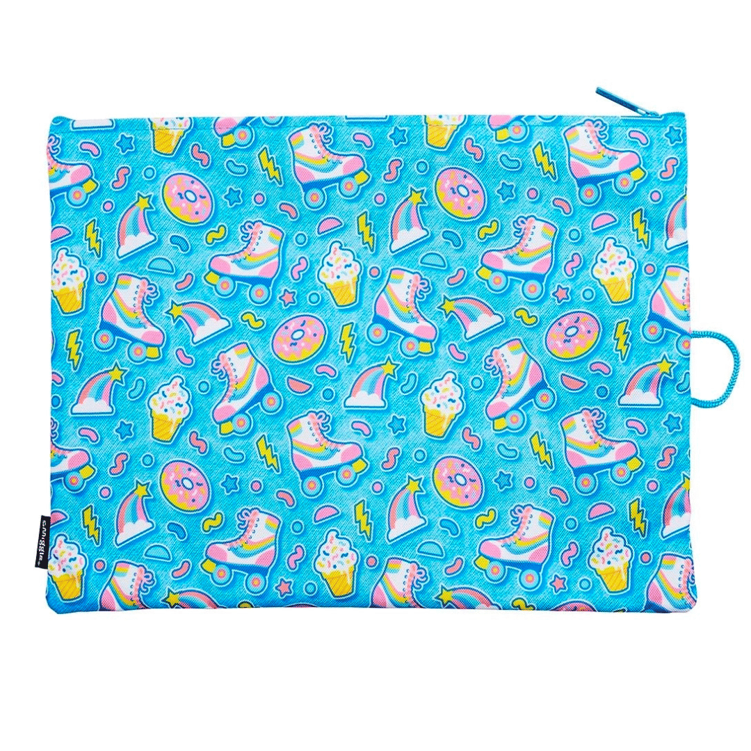 Smiggle A4 Id Pencil Case Blue