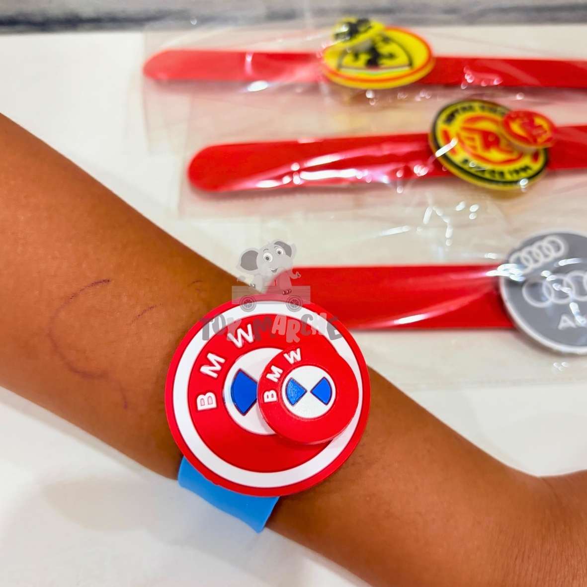 BMW Theme Rakhi Slapband