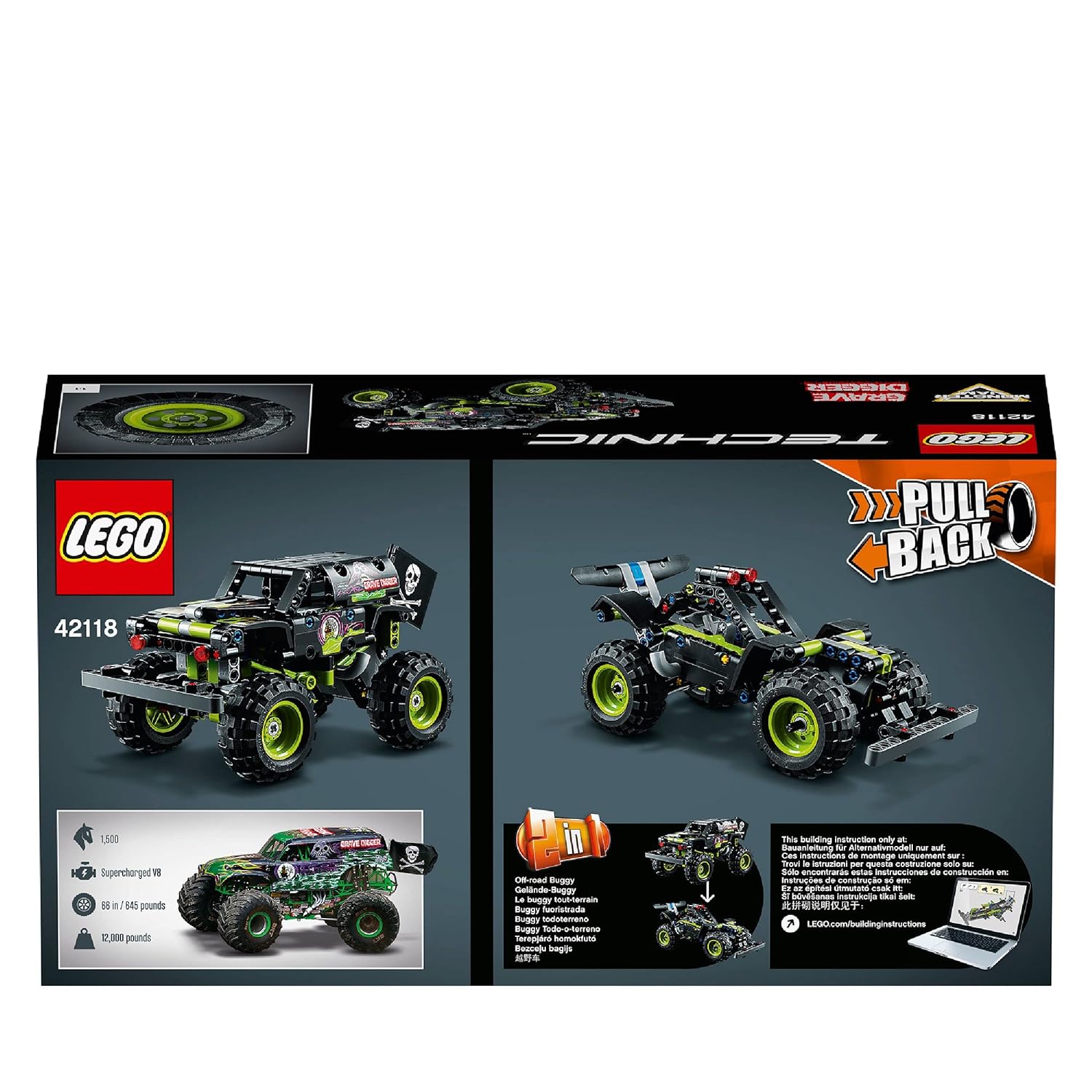 Lego Technic Monster Jam™ Grave Digger™