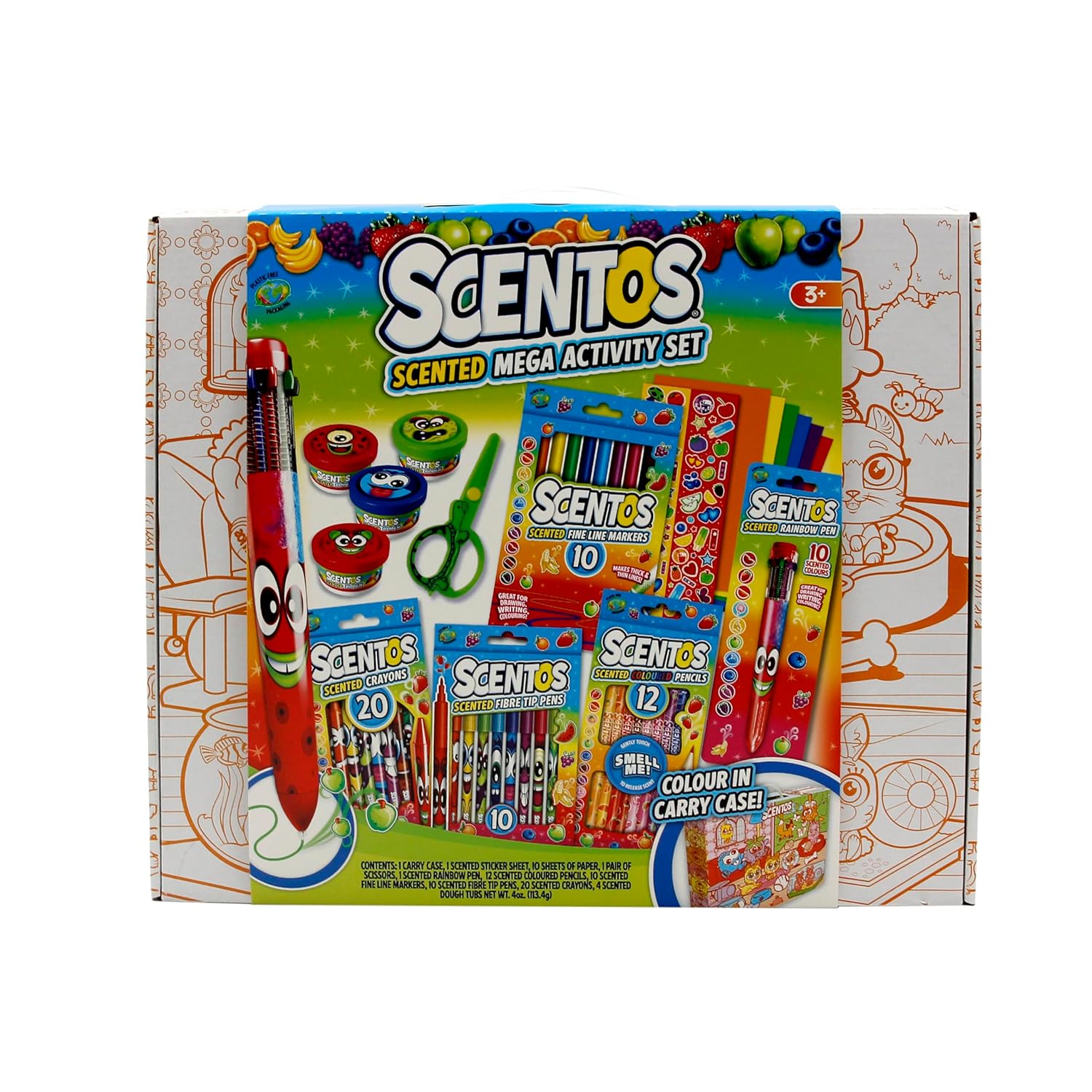 Scentos Scented Mega Stationery Set