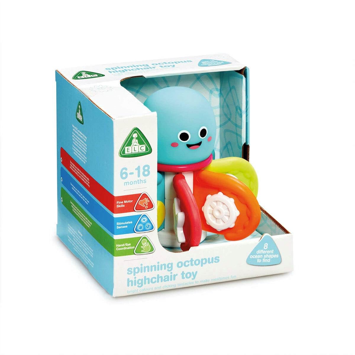 ELC Spinning Octopus Highchair Toy