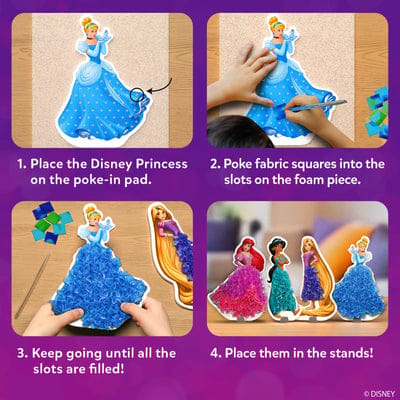 Skillmatics Poke-in Art: Disney Princess | No Mess Art for Kids