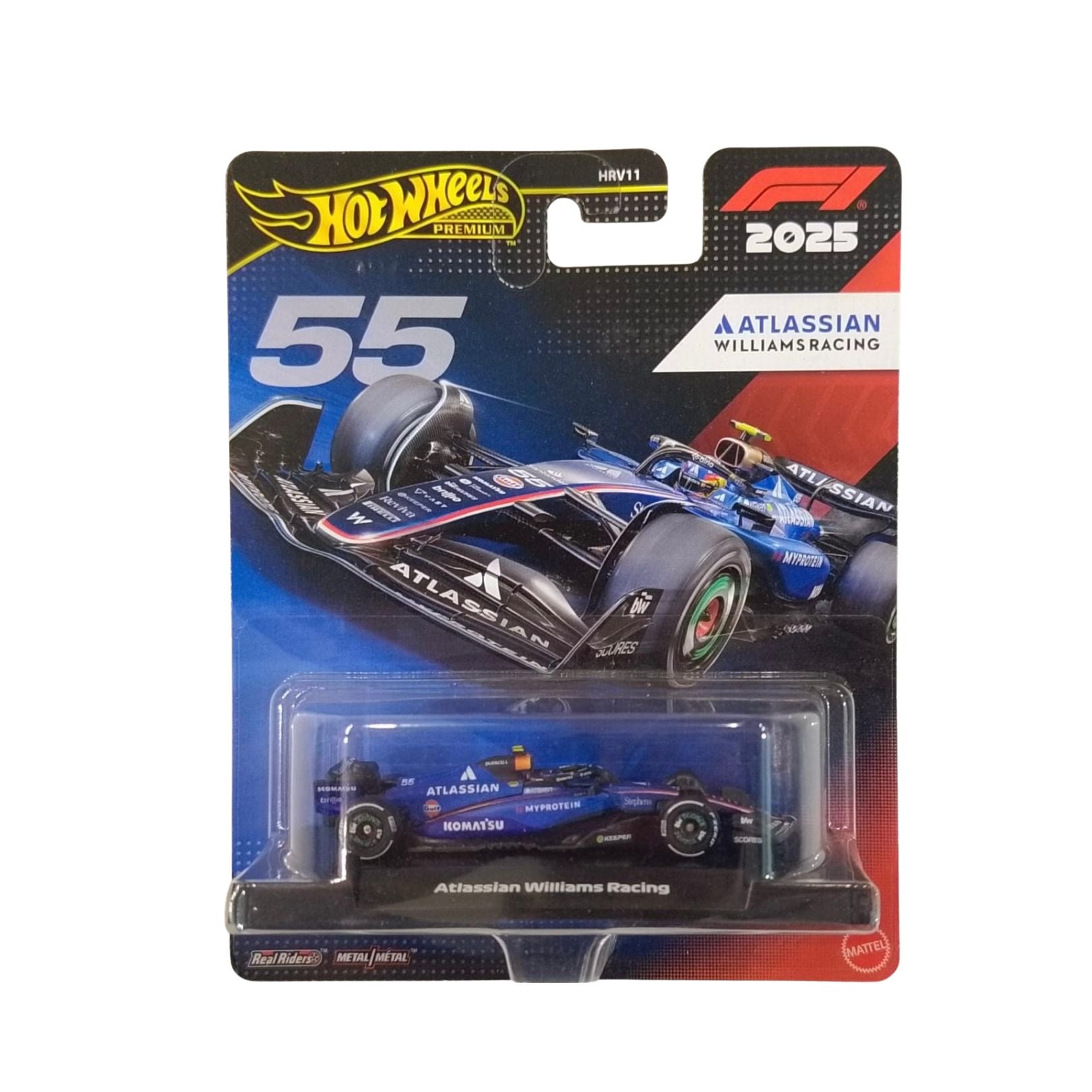 Hot Wheels F1 2025 Atlassian Williams Racing