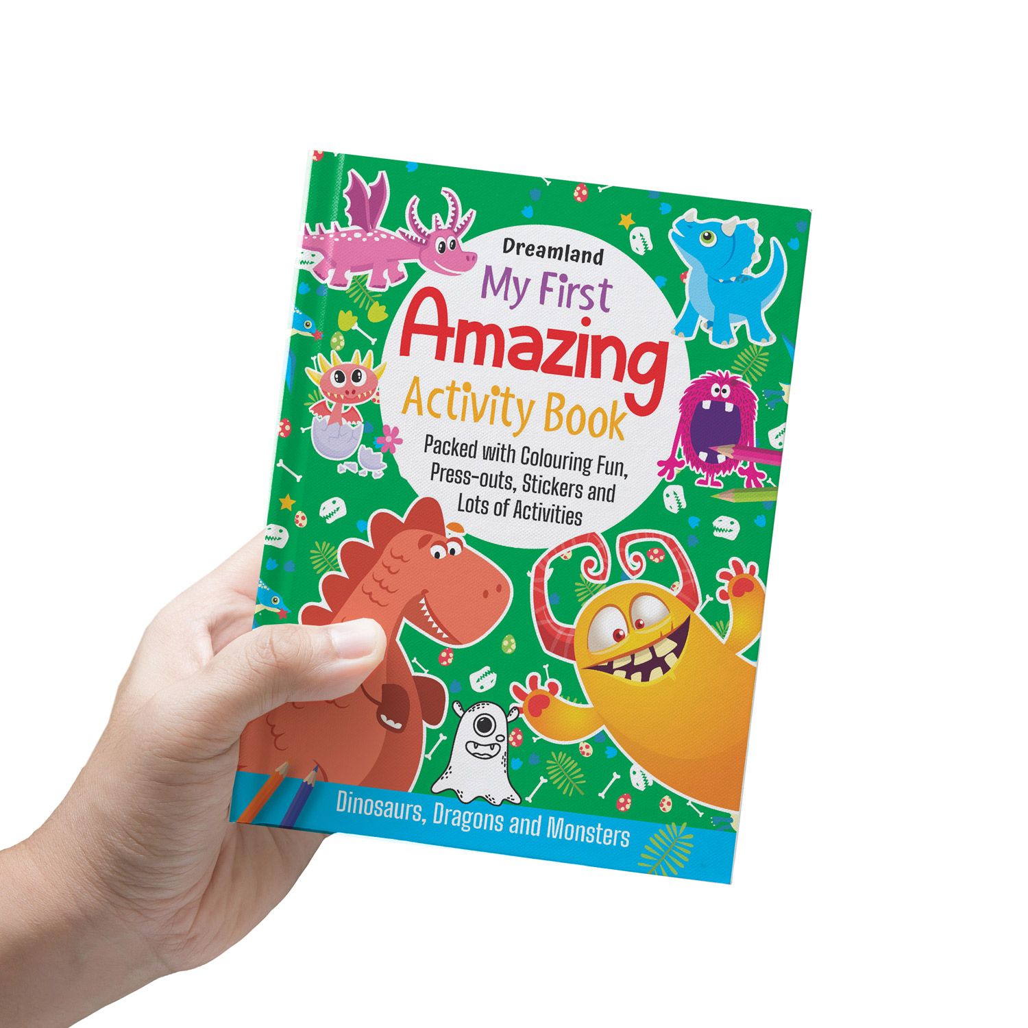 Dreamland Publications - My First Amazing Activity Set-  Dinosaurs, Dragons and Monsters