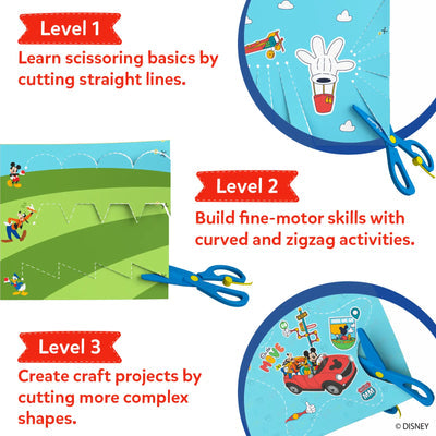 Skillmatics Snip Snip: Mickey Mouse Clubhouse