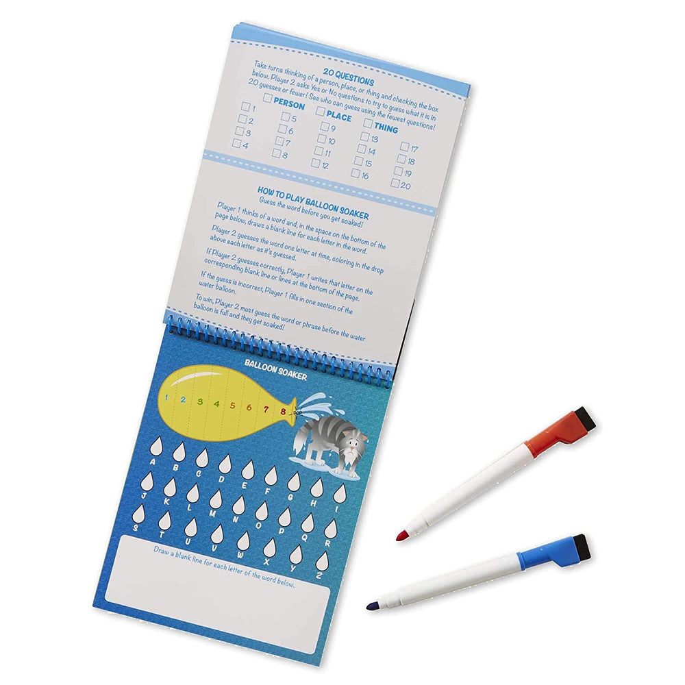 Melissa & Doug Write On Reusable Games