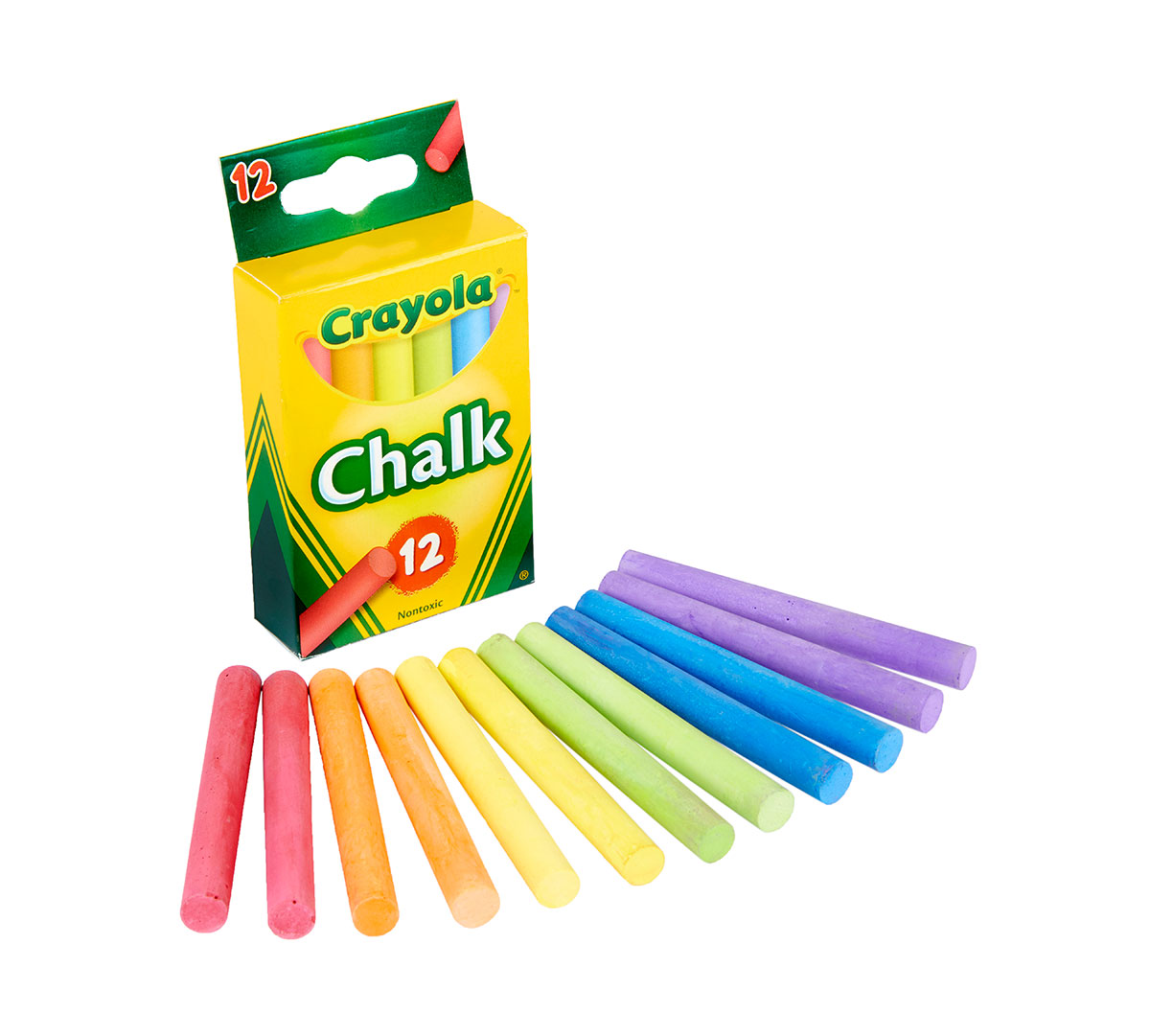 Crayola Multi-Colored Children's Chalk 12 Count
