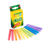 Crayola Multi-Colored Children's Chalk 12 Count