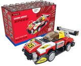 ThinkerPlace Super Racing Car Red Star - built model