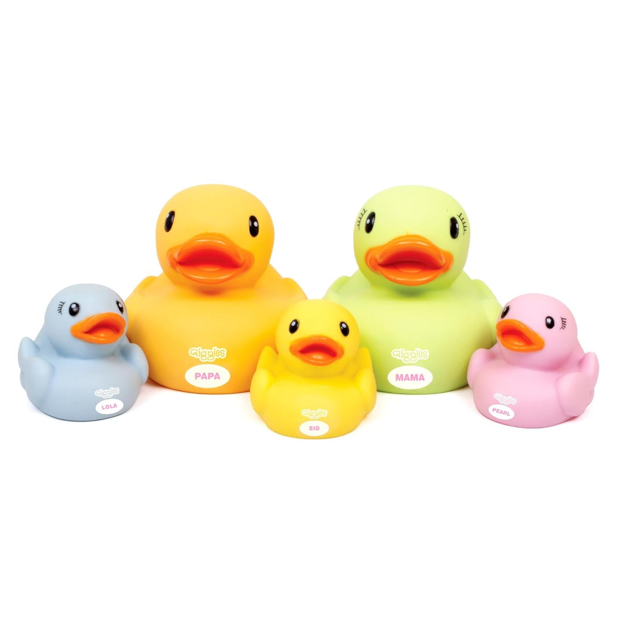 Funskool Giggles Dazzling Duck Family Squeakers