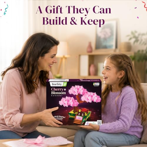 Smartivity Cherry Blossom Tree Building Craft Kit - packaging