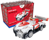 ThinkerPlace Super Racing Car White Star - built model