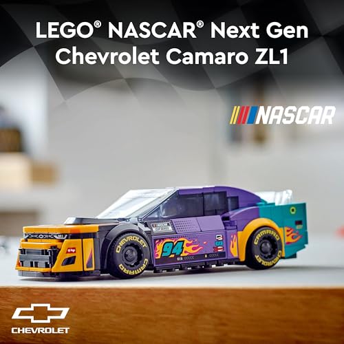 LEGO Speed Champions Chevrolet Camaro ZL1 - minifigure