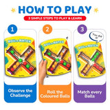 Smartivity Roll n Match Puzzle Toy - in use