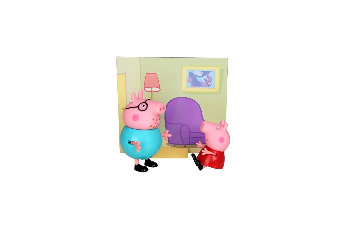 Hasbro Peppa Pig and Daddy Pig Twin Figure Fun Pack