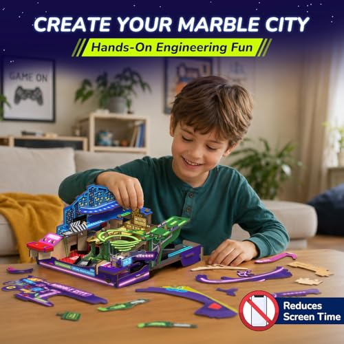 Smartivity Ultimate Marble City - in use