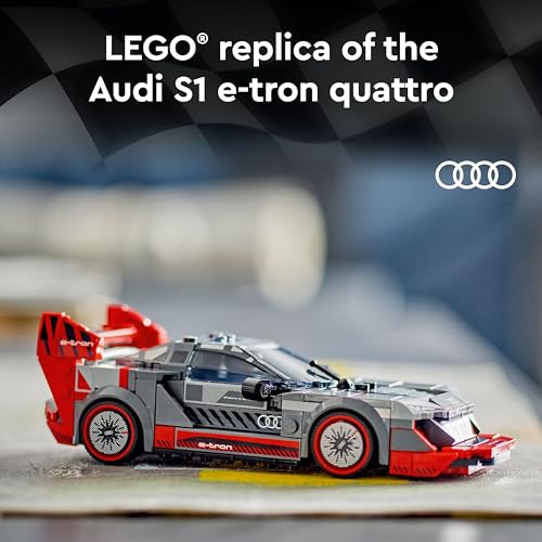 LEGO Speed Champions Audi S1 e-tron Quattro - minifigure
