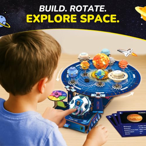 Smartivity Solar System Kit - build detail