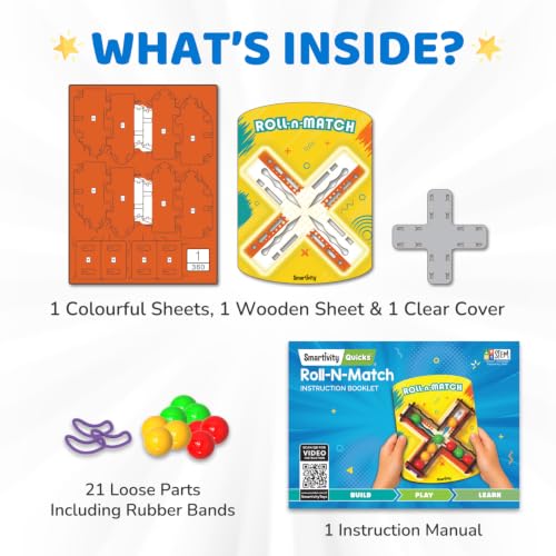 Smartivity Roll n Match Puzzle Toy - packaging