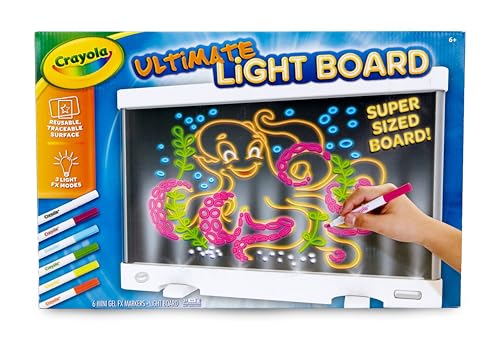 Crayola LED Drawing Board - in use