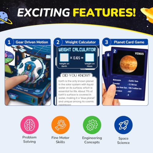 Smartivity Solar System Kit - fact cards