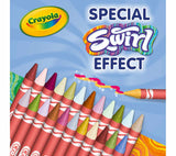Crayola Swirl Crayons, 24 Count