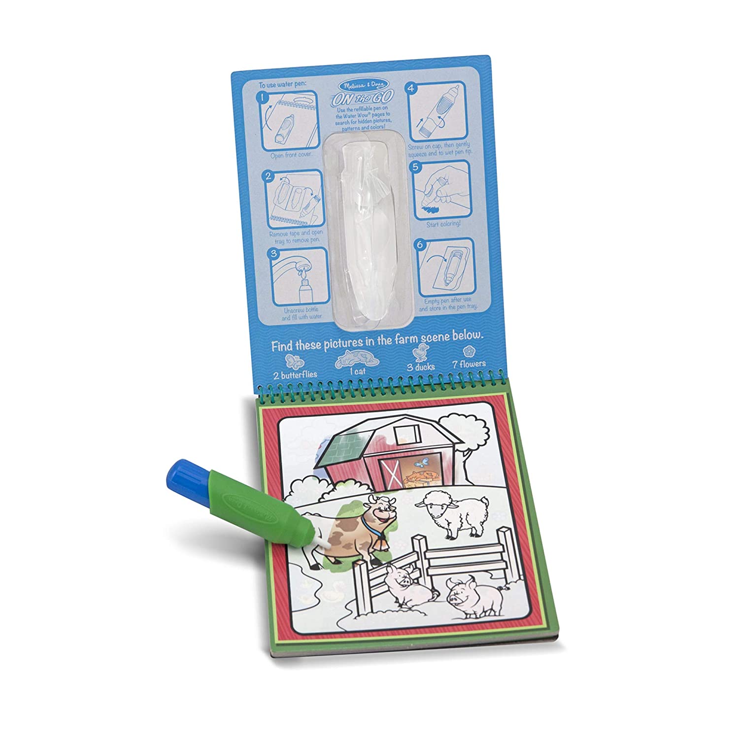 Melissa & Doug Water Wow! Animals