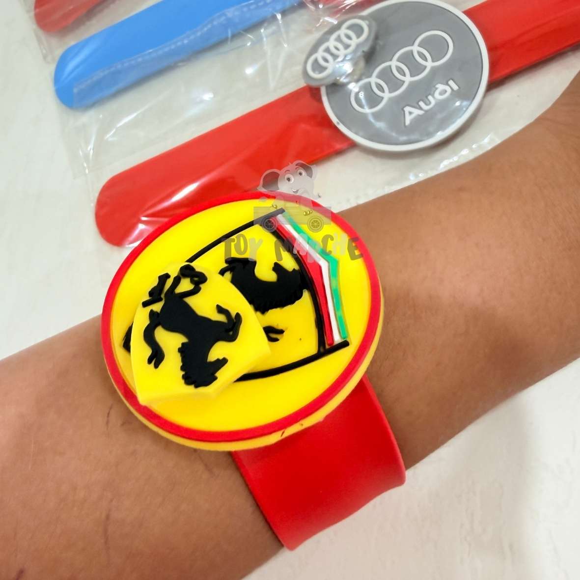 Ferrari Theme Rakhi Slapband