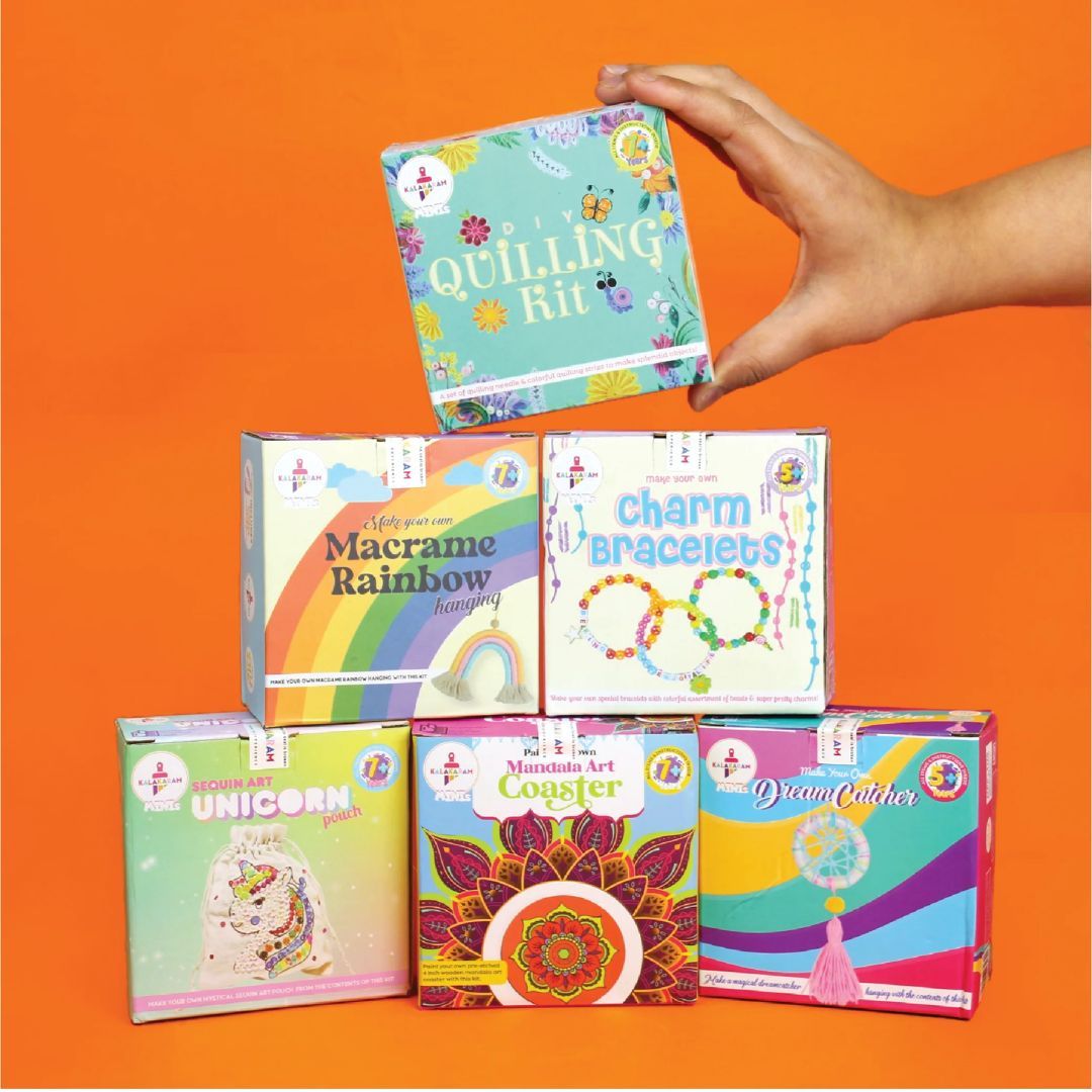Kalakaram Minis Chippy Collection - DIY Quilling Kit