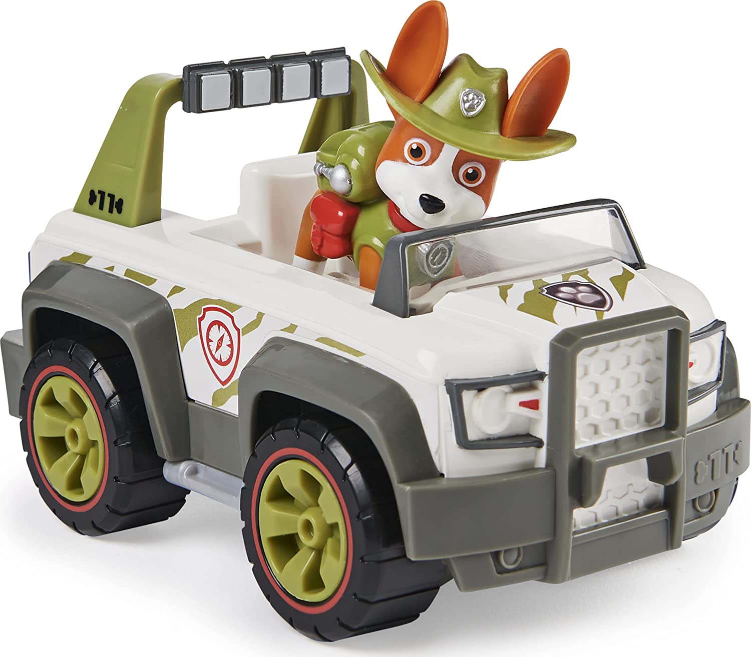 Paw Patrol Tracker Jungle Cruiser with Tracker Figure