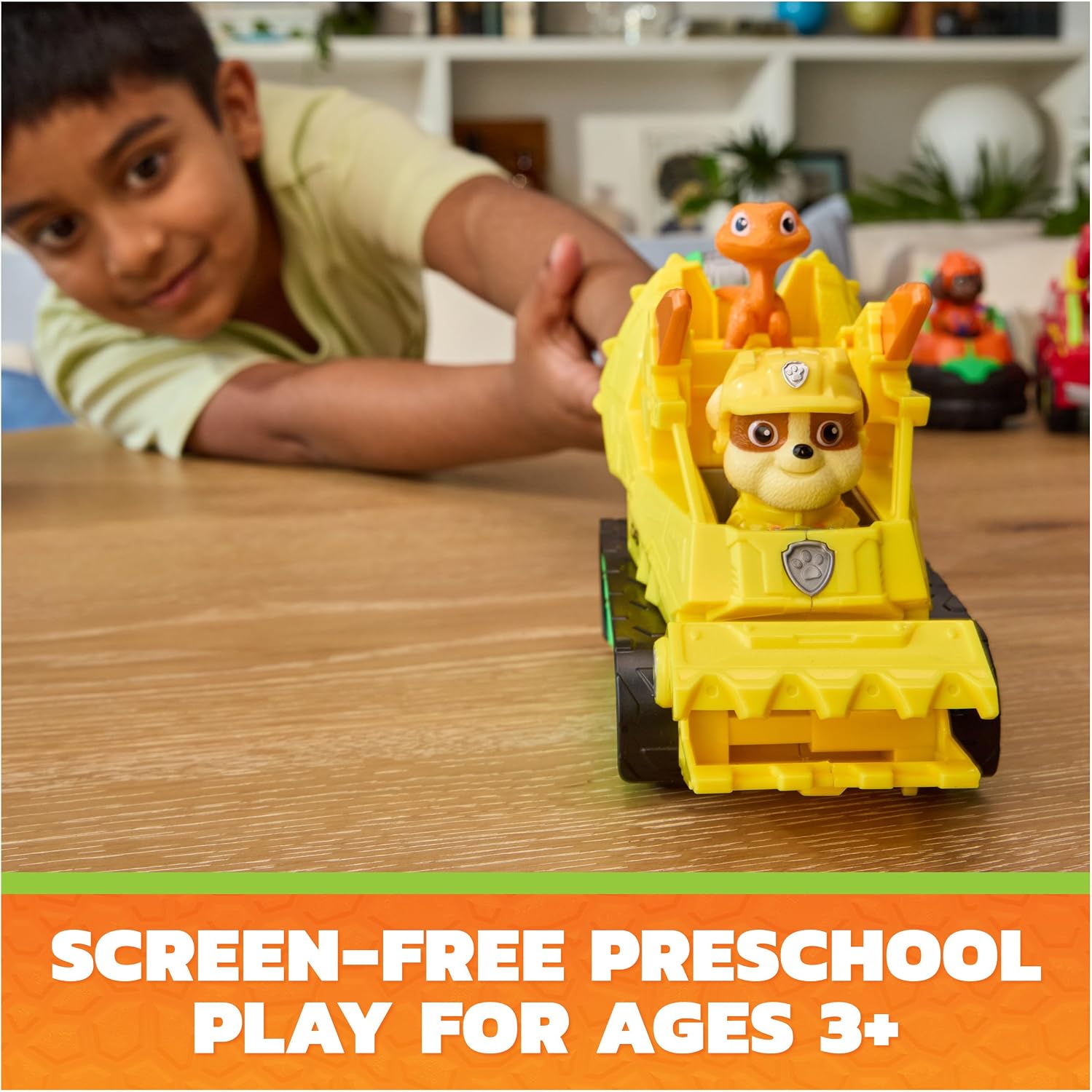 Paw Patrol The Dino Movie Rubble Dino Rescue Bulldozer