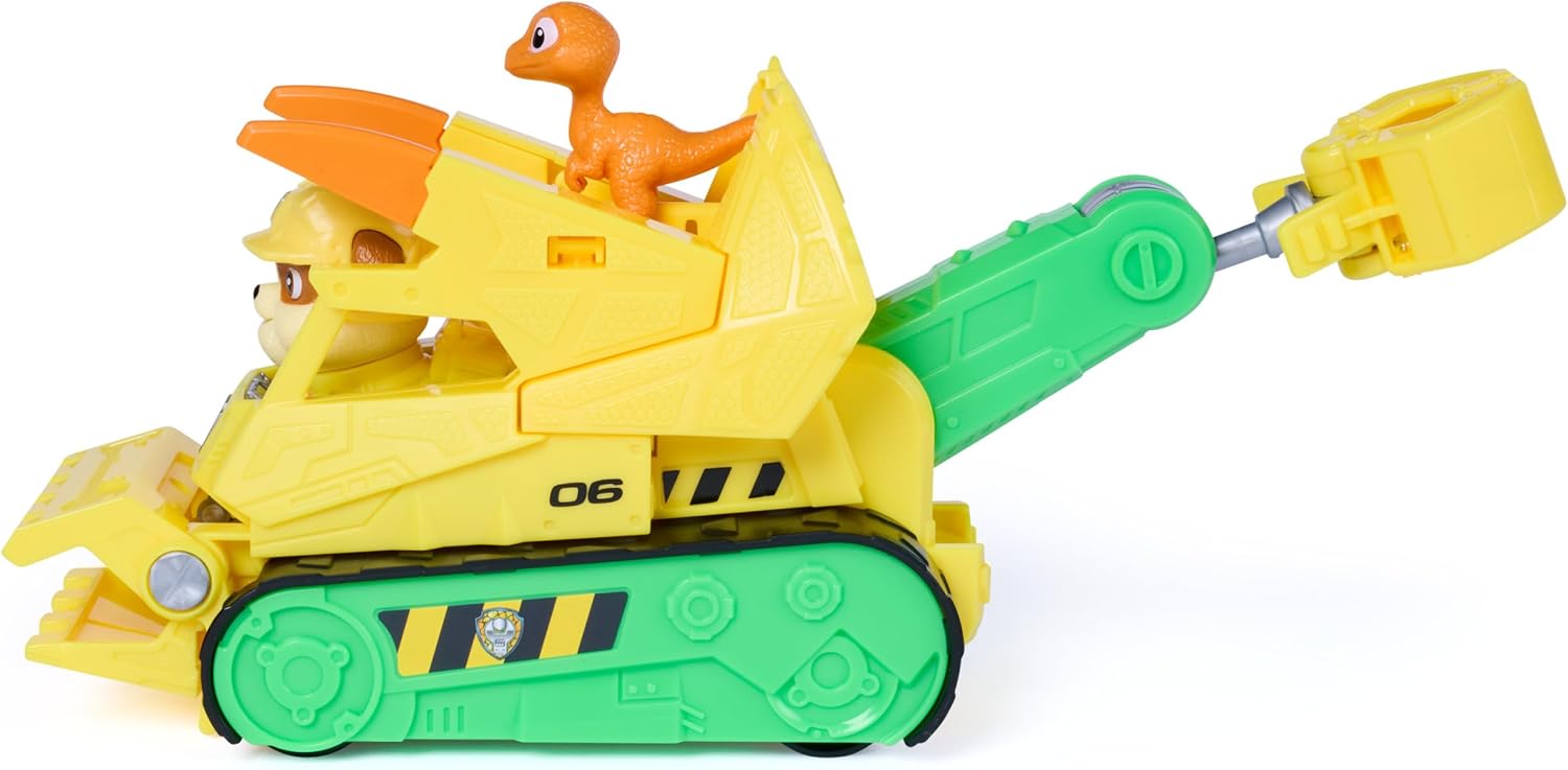 Paw Patrol The Dino Movie Rubble Dino Rescue Bulldozer