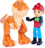 Paw Patrol The Dino Movie Dino Adventure Pack, Collect 6 Action Figures including Ryder, Rex, and Timmy the T-Rex