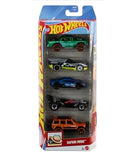 Hot Wheels 5 Car Pack -  Safari Mode