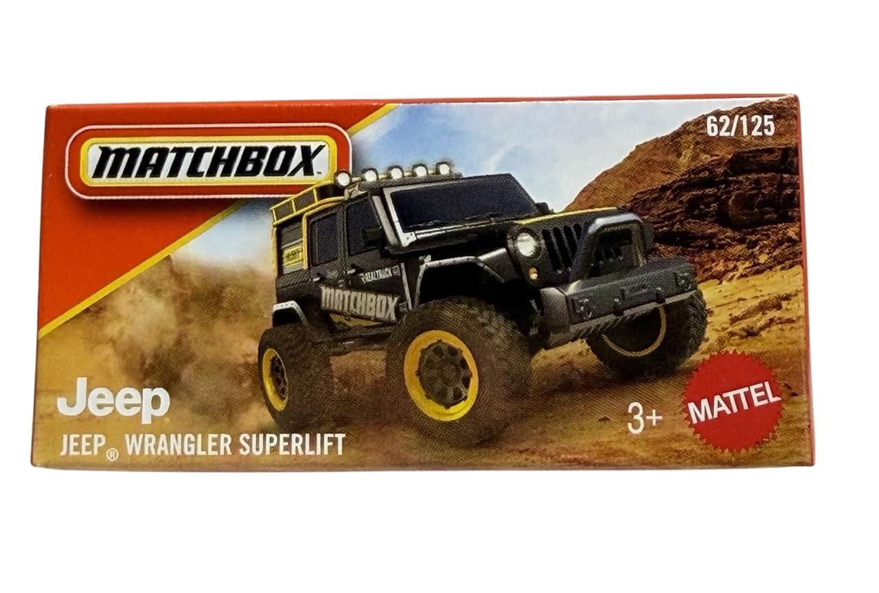 Matchbox  Jeep Wrangler Superlift
