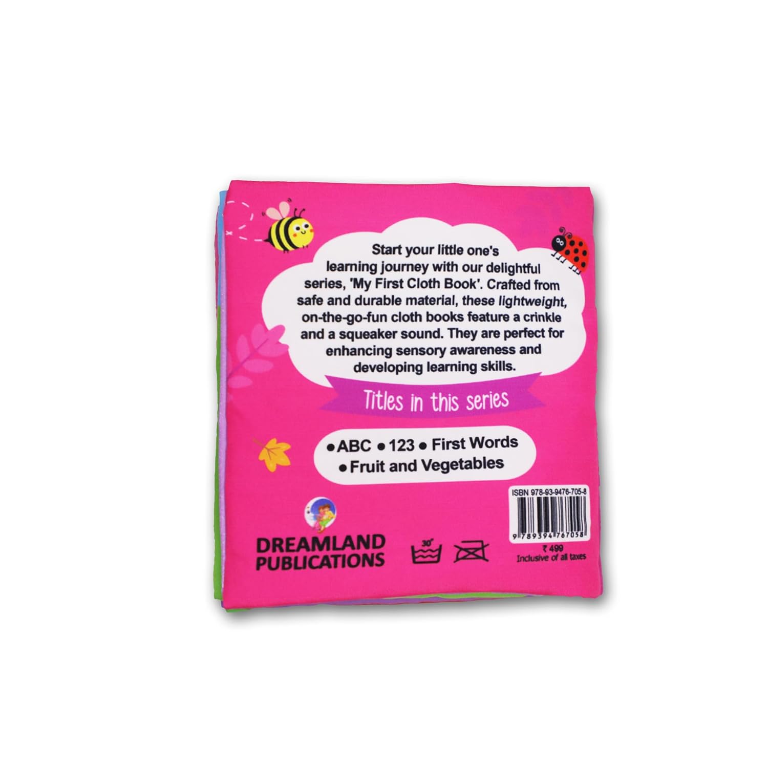 Dreamland Publications - Cloth Book My First 123
